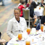 Attendees dining at a GHC 14 Luncheon