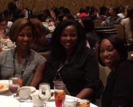 Attendees at the Women of Color Lunch at GHC 16