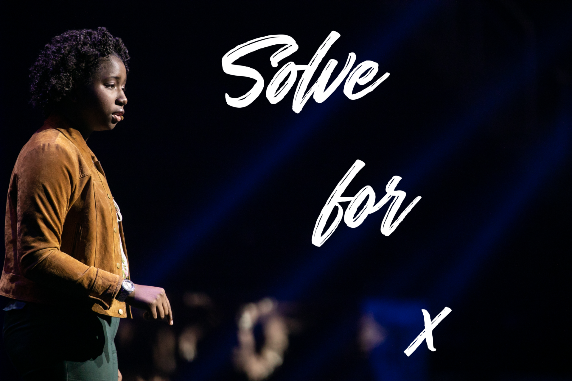 "solve for x" — Empowering Poem Performed at GHC 18 Keynote
